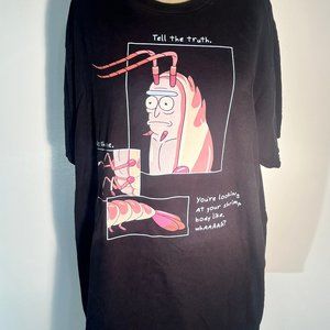 Adult Swim's hit animated show with this Rick & Morty Tell the Truth No Shame Lo